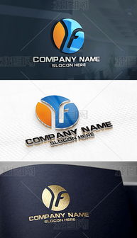 品牌標識的張力 企業F字母原創大氣Logo的設計革命